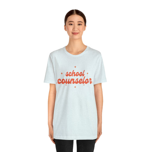 School Counselor Star Tee